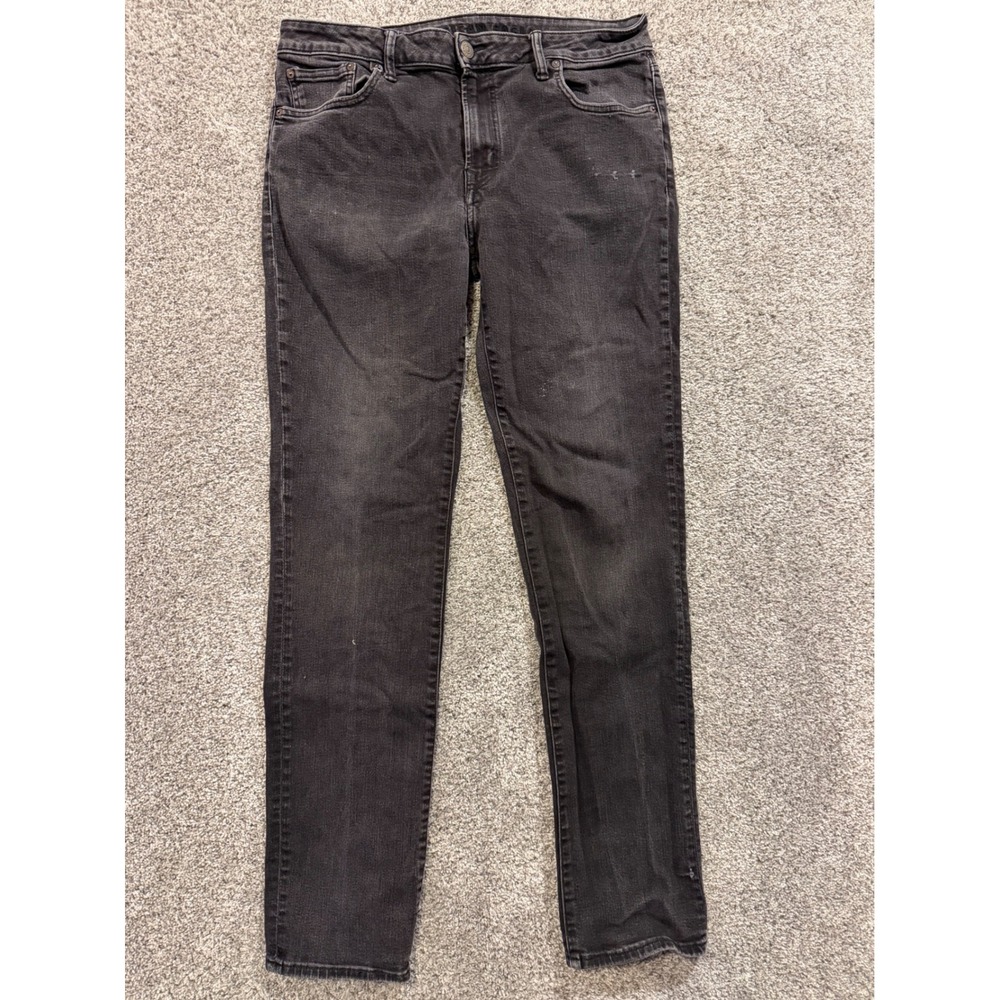 American Eagle Outfitters Airflex+ Jeans Mens 36X36 Charcoal Gray Slim Fit *